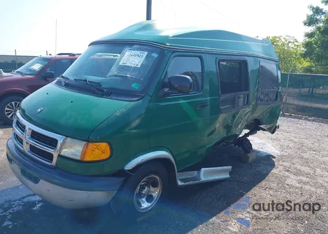 2000 Dodge Ram Van 1500 Conversion z USA, uszkodzony, nr VIN 2B6HB11X8YK139080